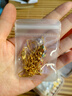 菜百首飾七夕禮物黃金耳飾 足金時尚經典5D鎏彩炫彩葫蘆耳飾  HJ 黃金耳飾 約2.32g 曬單實拍圖