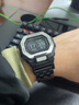 適配卡西歐G-LIDE系列GBX100/GA100 110方塊DW5600 5000改裝表帶 76#磨砂黑色 16mm 曬單實(shí)拍圖