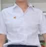 羅蒙（ROMON）女夏季薄款寬松通勤職業(yè)西裝襯衫女裝氣質正裝白色V領38 曬單實拍圖