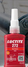 樂泰/loctite 272 螺絲膠 螺紋鎖固膠 MIL認證高強度耐高溫中粘度單組分厭氧強力膠 紅色膠水 50ml 曬單實拍圖