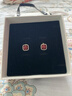 Qlady紅色耳夾無耳洞女2026新年耳環(huán)耳釘高級(jí)感小眾氣質(zhì)耳骨夾耳飾禮物 曬單實(shí)拍圖