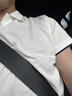 夢特嬌（MONTAGUT）【時尚海鷗領&15%冰感蠶絲】夏男百搭短袖男士polo衫 淡金黃 L 曬單實拍圖