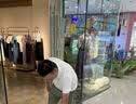 卡賓（CABBEEN）【絲光珠地】polo衫男法式典雅LOGO密針刺繡設計2026春短袖polo 米白色12 XL /180/52 曬單實拍圖