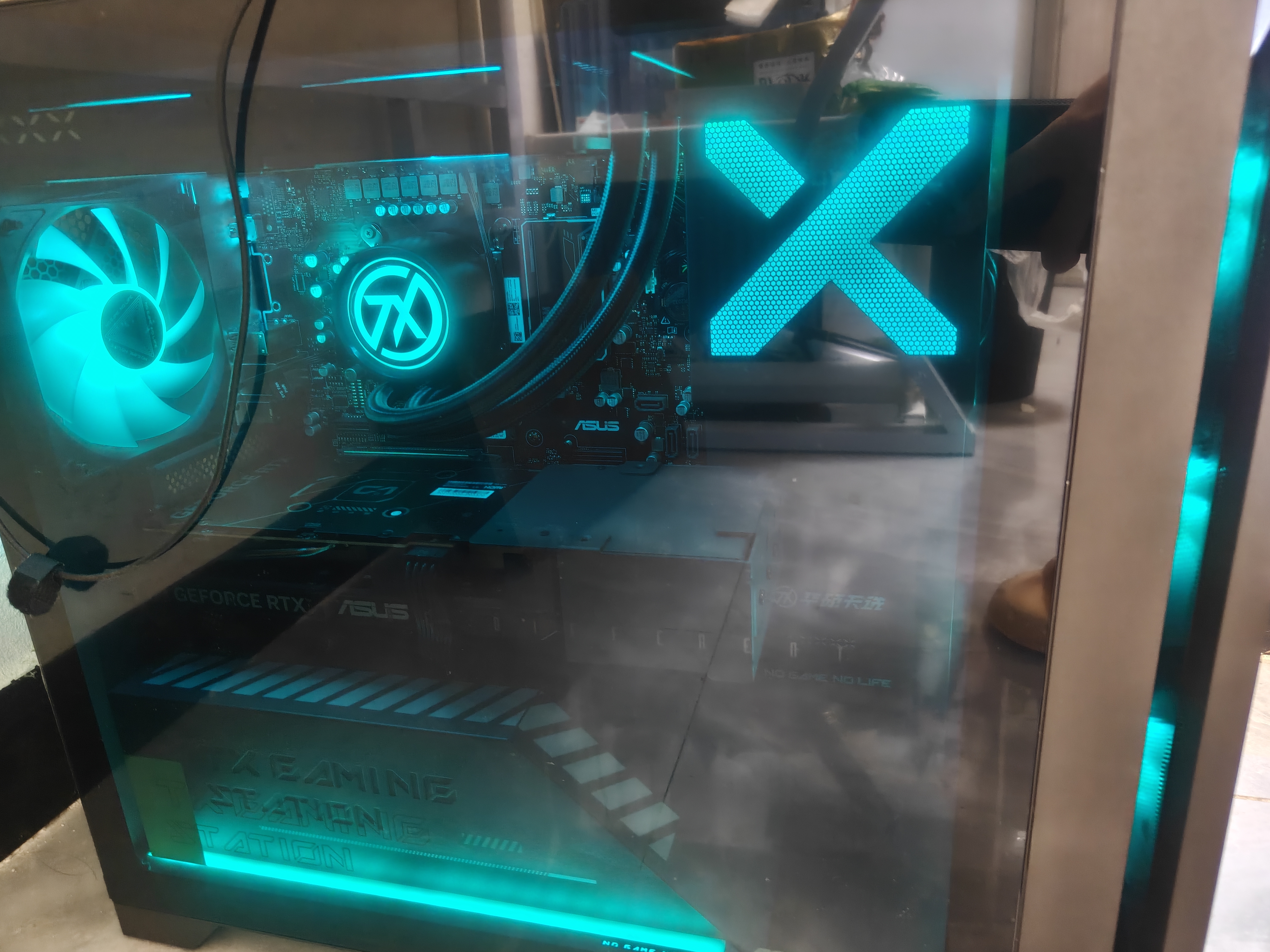 華碩天選7X 47L 臺式機游戲主機臺式電腦主機（酷睿U9 275HX 水冷 RTX5060Ti-8G顯卡 16G DDR5 1TB） 曬單實拍圖