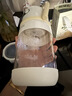 九陽【1L噸噸桶】榨汁機 雙杯蓋榨汁杯 多功能果汁杯無線便攜玻璃材質自制冰沙果汁機可充電榨水果蔬菜 【玻璃奶酪黃 】 LJ567 曬單實拍圖
