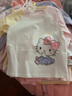 davebellHello Kitty聯(lián)名戴維貝拉女童T恤兒童上衣嬰兒寶寶童裝春秋裝DBM19594米白80cm 曬單實(shí)拍圖