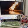 AOC 27英寸顯示器 2K240Hz超頻260Hz FastIPS快速液晶1ms 硬件低藍(lán)光不閃屏 HDR10游戲電競(jìng)電腦顯示屏 【白色戰(zhàn)姬】Q27G40ZE/WS 曬單實(shí)拍圖