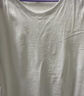 優衣庫SUPIMA COTTON短袖T恤女裝合作款/圓領純棉打底內搭483461 00 白色 M 曬單實拍圖