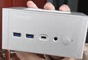 極夜【國補15%】DeskOne T2 迷你mini電腦主機臺式機辦公游戲商用小微型PC安靜openclaw便攜H255/HX370 銳龍 7 H 255+32G+1T 皓月琉銀 曬單實拍圖