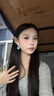 宜品達多巴胺耳環海邊港風藍色耳釘女2026新款小眾設計復古夸張耳夾耳飾 淺藍色圓圈耳環 曬單實拍圖
