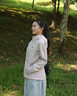 KOLON SPORT/可隆風脊石墨烯軟殼夾克 女子戶外透濕防潑水防風外套 LKJK6WNT02-LP 淺粉色 M 165/88A 曬單實拍圖