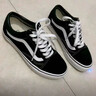 萬(wàn)斯（VANS）范斯經(jīng)典款Old Skool黑色低幫復(fù)古鞋 Vans經(jīng)典街頭男女板鞋夏季新 黑色 42.5 _鞋內(nèi)長(zhǎng)27.5cm 曬單實(shí)拍圖