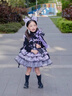 G.duck洛麗塔公主裙女童連衣裙秋冬裝2026新款兒童萬圣節服裝庫洛米裙子 單件拖尾裙子 100 建議2-3歲25-30斤cm 曬單實拍圖