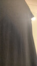 Henny Rue女士短袖女莫代爾裸感圓領緊身面膜T恤衫女春夏純色高彈打底上衣 深邃黑 M （建議80-100斤卡碼拍小） 曬單實拍圖