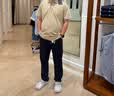 Tommy Hilfiger【新品首降】26夏男珠地棉防曬涼感短袖T恤/絲光棉鑲邊門襟POLO衫 【絲光棉撞色門襟POLO】藏青色DW5 XL （推薦：165-180斤） 曬單實拍圖