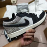 耐克（NIKE）喬丹男鞋輕便平底板鞋26夏季新款低幫運動鞋JORDAN AJ1休閑鞋 IU2268-100 40.5 曬單實拍圖
