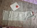 名創優品（MINISO）亞麻闊腿褲女夏季2026新款爆款百搭女褲小個子垂墜感長褲休閑褲子 曬單實拍圖