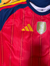adidas西班牙國家隊世界杯冠軍主場二星球衣 球迷版阿迪達斯官方   鮮紅   2XL 曬單實拍圖