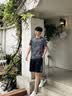 浪莎男士睡衣夏季質(zhì)感薄款短袖家居服夏天休閑寬松運(yùn)動(dòng)冰感套裝可外穿 曬單實(shí)拍圖