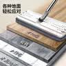 五月花平板拖把33CM*1布桿長125CM大號刮刮桶干濕兩用平板單拖把配件 曬單實拍圖