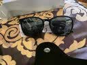 雷朋（RayBan）男女款眼鏡潮流黑方超款高級(jí)感時(shí)尚開車防曬太陽(yáng)鏡0RB4387F 禮物 曬單實(shí)拍圖