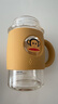 大嘴猴（paul frank）水杯高硼硅玻璃杯 辦公室泡茶杯耐高溫男女士學(xué)生杯子490ml送禮物 曬單實(shí)拍圖