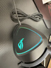 ROG棱鏡2 頭戴式無線游戲耳機 三模連接 Speednova技術 輕量化 游戲電競耳機環繞7.1音效 3.5mm暗夜黑 曬單實拍圖