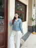 波司登（BOSIDENG）26秋新款90鵝絨戶外輕量排骨條羽絨服女款合體連帽外套B260131334 【店長推薦】天穹藍5C03 S 160/84A 體重約100-110斤 曬單實拍圖