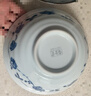 美濃燒日本原裝進口 日式碗 面碗 創意8英寸青花面碗陶瓷湯碗高腳防燙 青花線唐草 曬單實拍圖