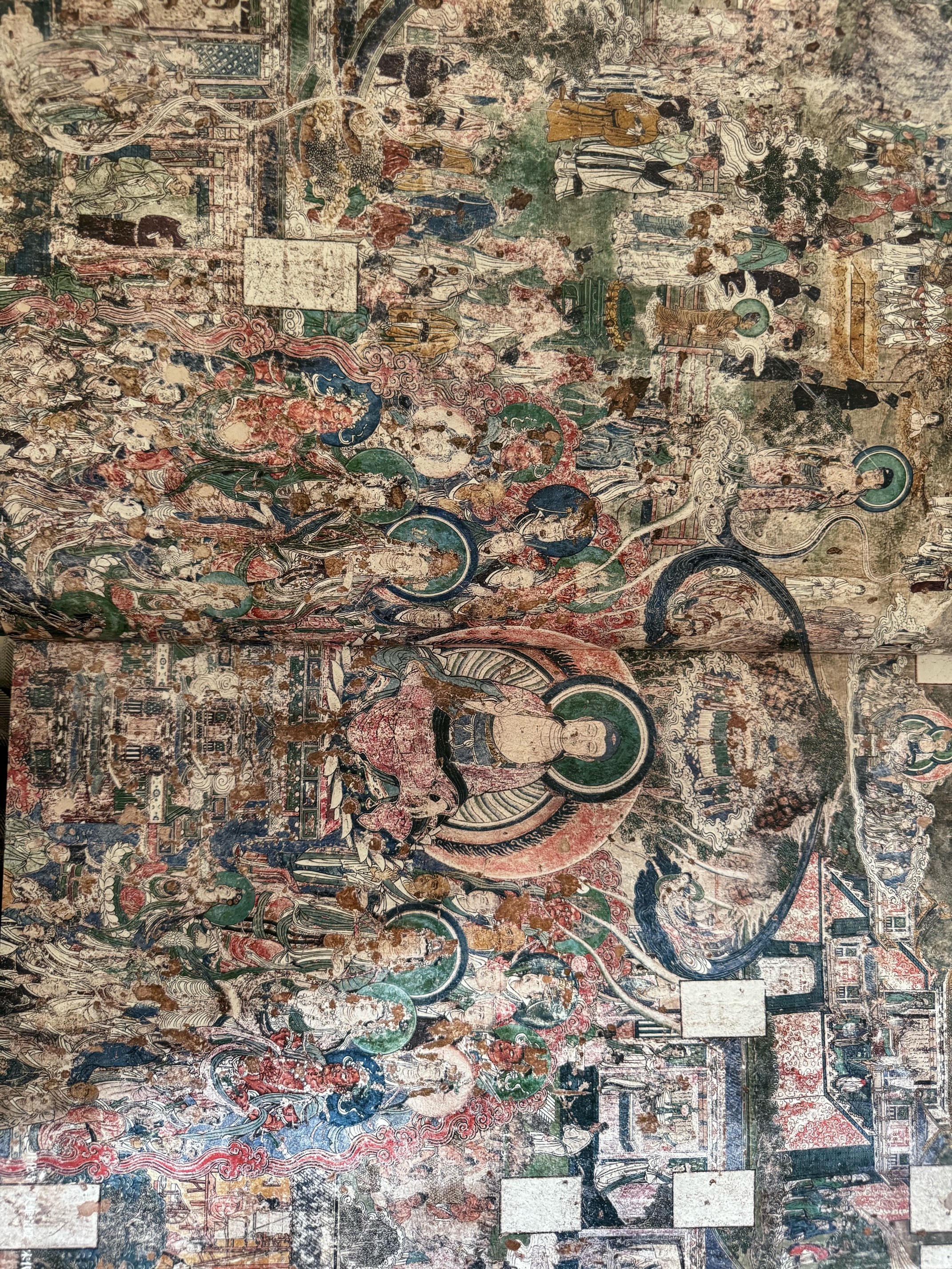 地上看山西 無刷邊版 贈文創(chuàng)周邊（帆布袋+藏書票+海報+壁畫經(jīng)）中國古代寺觀傳世壁畫 走遍山西800多處古跡 20年拍攝整理 精選600余幅高清壁畫黑神話悟空素材地 圖書 曬單實拍圖
