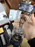 茶之戀匠作大師茶水分離杯純鈦杯雙層玻璃杯高檔泡茶杯禮品送禮七夕禮物 星隕黑360ml1只 曬單實(shí)拍圖