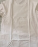 凡客誠品（VANCL）短袖男夏季男士t恤純棉圓領(lǐng)寬松大碼基礎(chǔ)純色半袖體恤 白色 XL 曬單實(shí)拍圖
