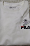 斐樂（FILA） 女裝官方女士短袖T恤夏季休閑運動內搭t恤百搭短T上衣 標準白-F51W328152FWT M （165/84A/M） 曬單實拍圖