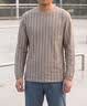 皮爾卡丹（pierre cardin）男士長袖t恤潮流韓版衣服男裝打底小衫秋季衛衣男條紋上衣 T06 卡其色 L 曬單實拍圖
