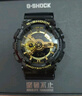 卡西歐（CASIO）手表男G-SHOCK黑金運動電子學生智能日韓表七夕禮物GA-110GB-1A 曬單實拍圖