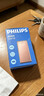 飛利浦（PHILIPS）26新款老年翻蓋手機4G全網通超長待機大電池大屏大聲大字老人智能按鍵學生備專用功能機V69 鎏金黑 曬單實拍圖