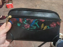暢印手機斜挎包新款中老年女士手機零錢(qián)包復古單肩斜挎軟皮小包包 1933蜻蜓蝴蝶（不規則花） 曬單實(shí)拍圖
