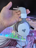 覓聲白羊座頭戴式hifi有線游戲耳機電競fps聽聲辨位電腦三角洲吃雞游戲專用usb麥克風二合一 USB接口雪域白-集成星云聲卡芯片 曬單實拍圖