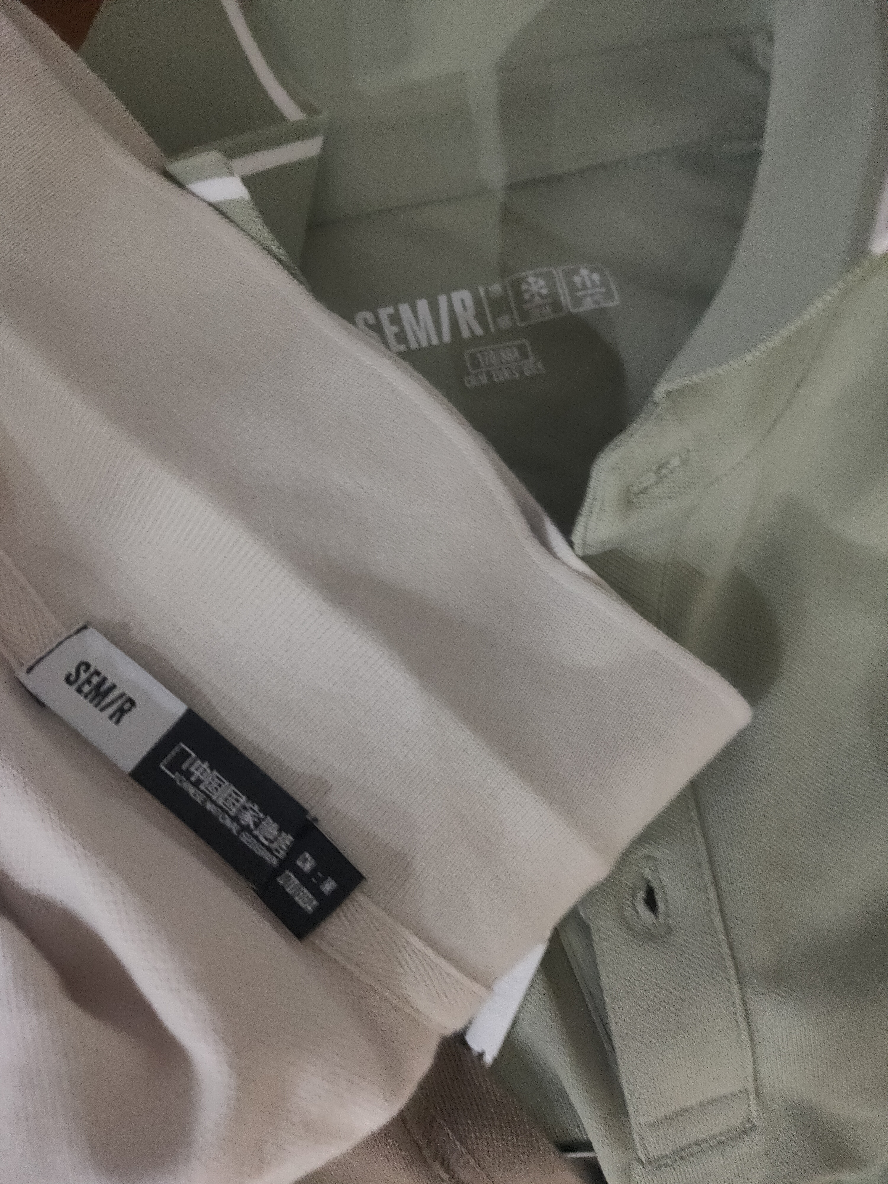 森馬（Semir）中國國家地理系列POLO衫男夏季純棉短袖T恤漸變字母繡花上衣 咖色調00355 M 曬單實拍圖