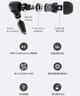 森海塞爾（Sennheiser）IE200 HiFi耳機(jī)有線音樂耳機(jī) 耳掛入耳式高保真耳機(jī) 游戲耳機(jī) 黑色 禮物 曬單實(shí)拍圖