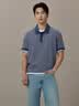 Calvin KleinJeans【純棉透氣】26春夏男士復(fù)古休閑ck刺繡條紋短袖T恤POLO衫 曬單實(shí)拍圖