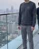 皮爾卡丹（pierre cardin）春秋季男士衛(wèi)衣2026春秋款秋冬長袖T恤加絨加厚上衣服打底衫男 R-字春秋 灰色 薄款 3XL 【建議150-163斤】 曬單實拍圖