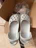 卡駱馳（CROCS）經典閃耀芭蕾鞋外穿女鞋單鞋時尚百搭花園鞋涼鞋|213293 銀閃-0IC 36 /37(230mm) 曬單實拍圖