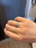 謝瑞麟（TSL）18K金鉆石戒指女款擁抱愛系列求婚結婚鉆戒BD091(64196) 11號圈口 曬單實拍圖