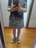 DZZIT【劉浩存同款】地素針織開衫2026春新款蝴蝶提花上衣女3K1YE511E 中灰色 XS 曬單實(shí)拍圖