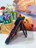 RBP適用2025新款iPad11/10保護(hù)殼A16芯片10代平板保護(hù)套方形轉(zhuǎn)盤360度旋轉(zhuǎn)支架硅膠全包防摔-黑玫粉 曬單實拍圖