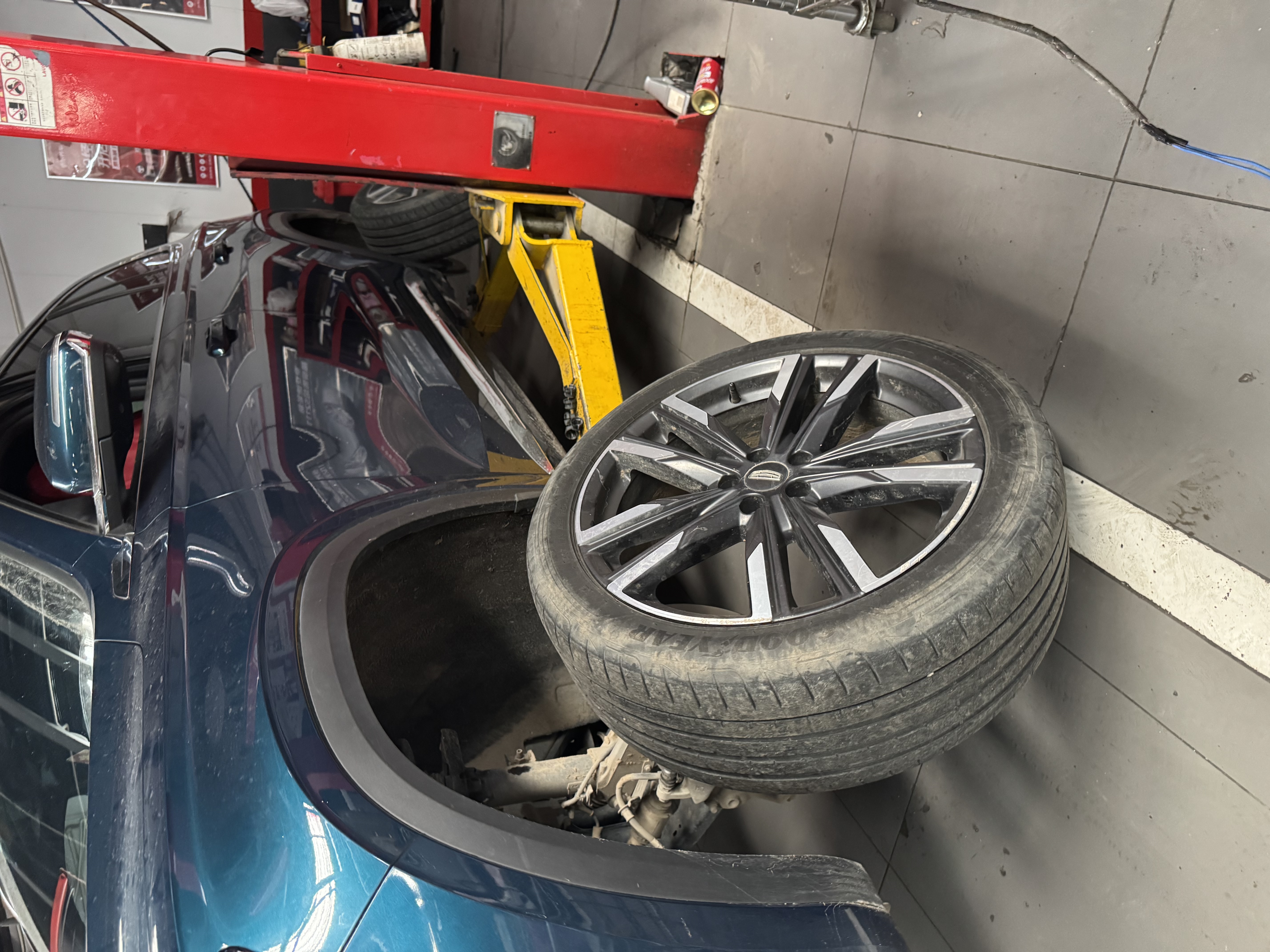 固特異（Goodyear）汽車輪胎245/45R20 99V EAG F1 ASY3 SUV鷹馳3代原配星越L/領(lǐng)克05 曬單實拍圖