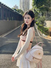 喵小姐（MISSMIAO）七夕情人節(jié)禮物送女友背包女新款韓版休閑甜美洋氣可愛學生雙肩包 粉色-禮盒裝【送花束+掛飾+賀卡】生日禮物送女友 女生禮物輕奢小眾，七夕情人節(jié)生日禮物 曬單實拍圖