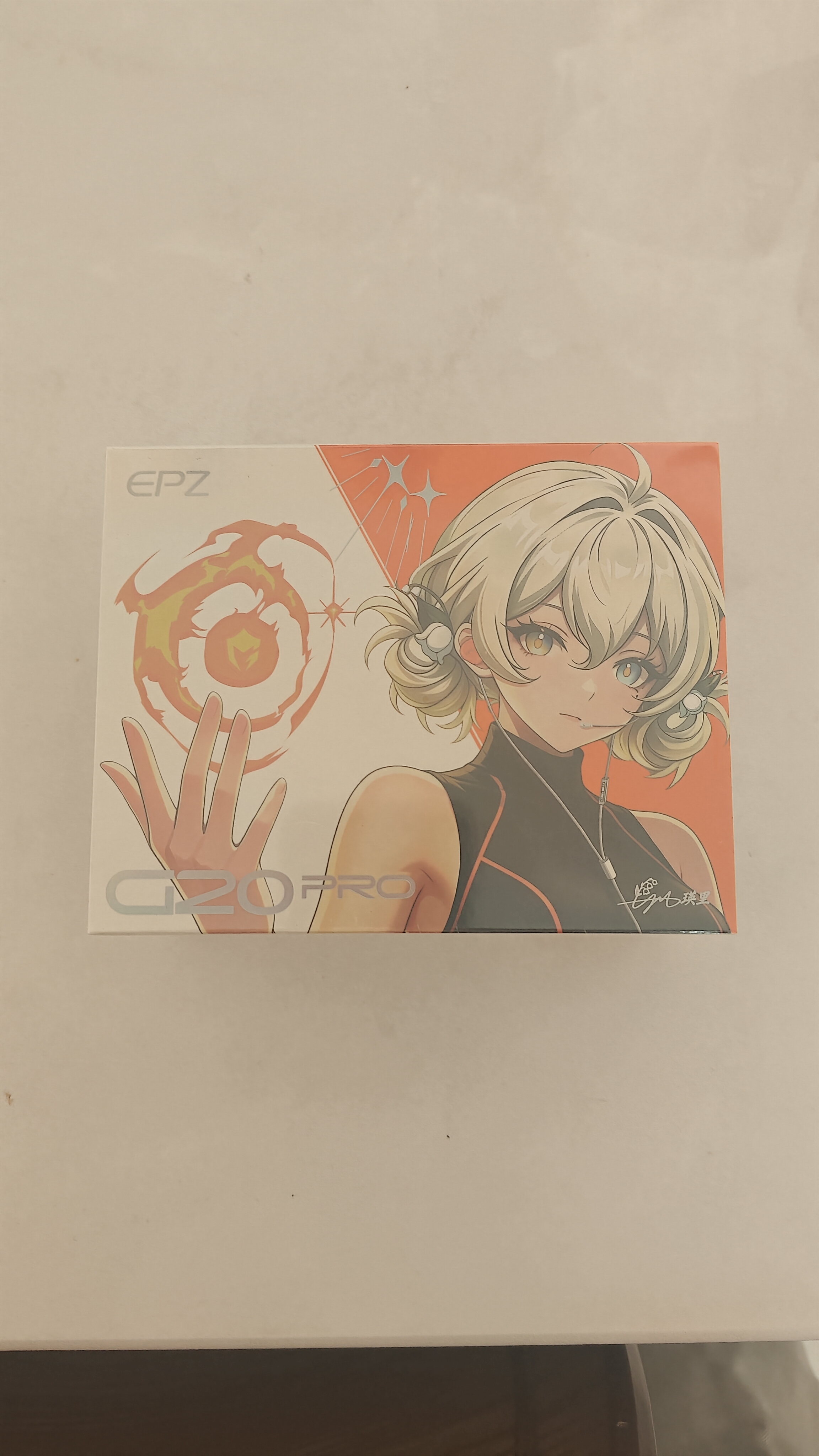 EPZ g20pro 游戲耳機有線入耳式電競耳塞fps電腦專業競技聽聲辨位隔音降噪麥克風type-c耳麥 新款G20pro覺醒橙【送1.2米USB轉接線】 曬單實拍圖