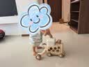 盟石（cute stone）嬰兒學步車小火車推車玩具0-1-3歲兒童手推車一歲寶寶生日禮物送 2026高定【多功能豪華版】專屬坐騎+精美禮盒 防o型腿適合的車新生兒見面禮實用男女孩早教周歲禮物 曬單實拍圖